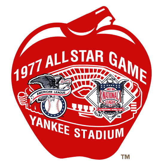 MLB All-Star Game 1977 Primary Logo iron on heat transfer